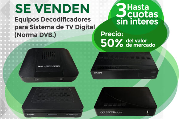 Decodificadores para Servicio de TV Digital