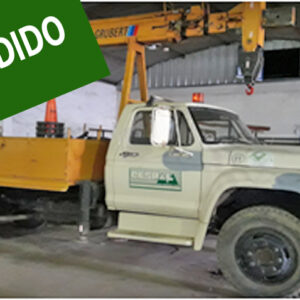 Vendo camión Ford con grúa de brazo fijo