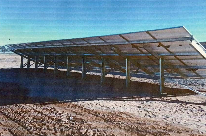 Vendo soporte para paneles solares bajo Normas CIRSOC 101 y 102, certificados por el Colegio de Ingenieros de Córdoba