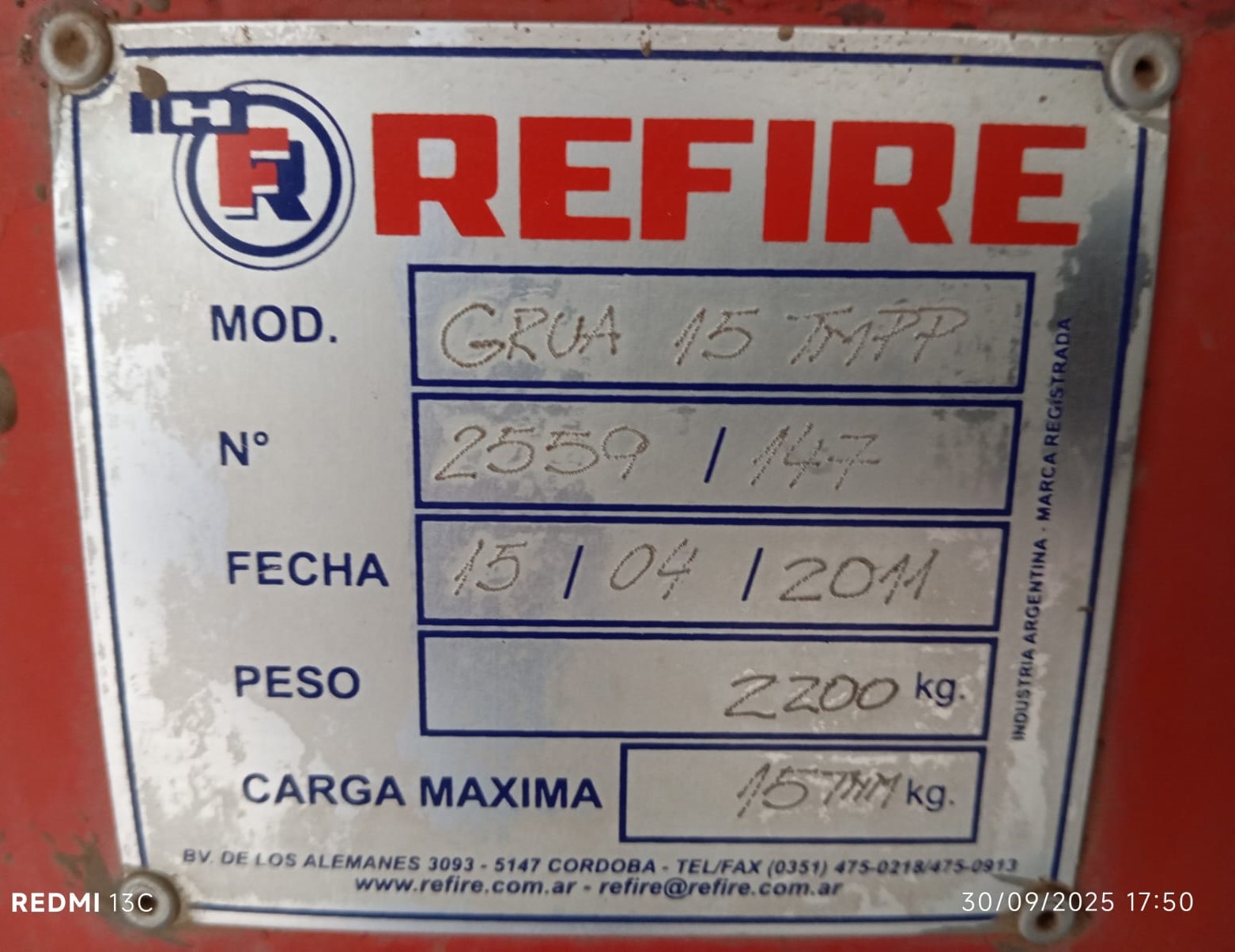 Vendo grúa usada en excelente estado - Imagen 8